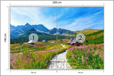 Fototapeta Góry Flizelina 208x146 FT-123-VEXL