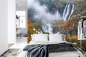 Fototapeta Jesienny Wodospad Vinyl Gładki 152.5x104 FT-558-VGL