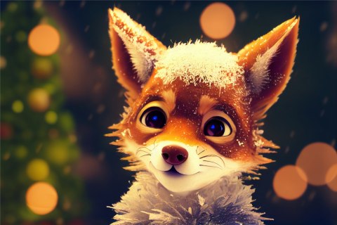 Fototapeta Little Fox Flizelina 208x146 FT-448491-VEXL