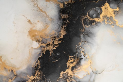 Fototapeta Marble Ink Abstract Art From Exquisite Original Painting For Abstract Background . Painting Was Painted Pattern Of Om