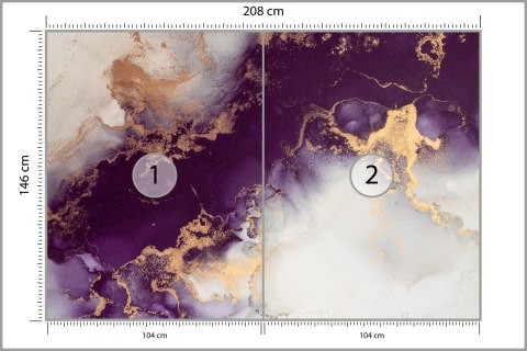 Fototapeta Marble Ink Abstract Art From Exquisite Original Painting For Abstract Background . Painting Was Painted Pattern Of Om