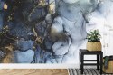 Fototapeta Marble Ink Abstract Art From Exquisite Original Painting For Abstract Background . Painting Was Painted Pattern Of Om