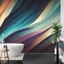 Fototapeta Organic Lines As Abstract Wallpaper Background Design Vinyl Gładki 152.5x104 FT-448505-VGL