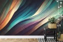 Fototapeta Organic Lines As Abstract Wallpaper Background Design Vinyl Gładki 152.5x104 FT-448505-VGL