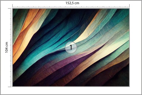 Fototapeta Organic Lines As Abstract Wallpaper Background Design Vinyl Gładki 152.5x104 FT-448505-VGL