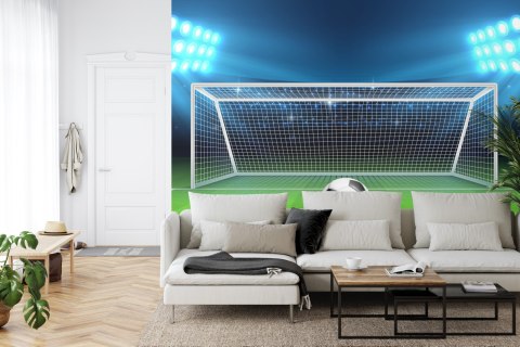 Fototapeta Piłka Na Lini Strzału Karnego Vinyl Gładki 152.5x104 FT-3363-VGL