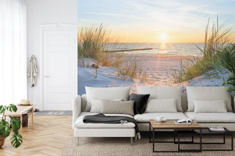 Fototapeta Plaża Morze Wydmy Flizelina 208x146 FT-391-VEXL