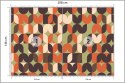 Fototapeta Retro Pattern, Geometric Colorful Abstract Flizelina 208x146 FT-448508-VEXL