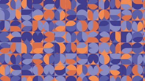 Fototapeta Retro Pattern, Geometric Colorful Abstract Vinyl Gładki 152.5x104 FT-448509-VGL