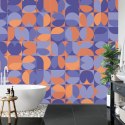 Fototapeta Retro Pattern, Geometric Colorful Abstract Vinyl Gładki 152.5x104 FT-448509-VGL