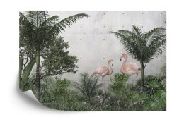 Fototapeta Tropical Trees And Leaves For Digital Printing Wallpaper, Custom Design Wallpaper - 3D Flizelina 208x146 FT-448524-VE