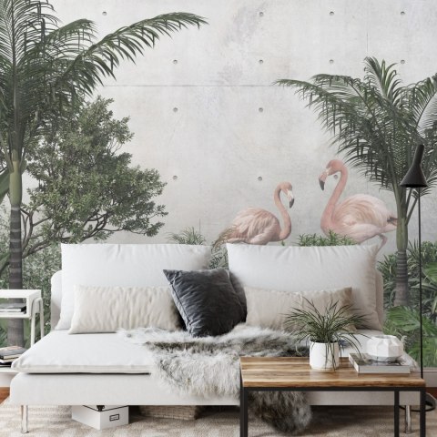 Fototapeta Tropical Trees And Leaves For Digital Printing Wallpaper, Custom Design Wallpaper - 3D Flizelina 208x146 FT-448524-VE