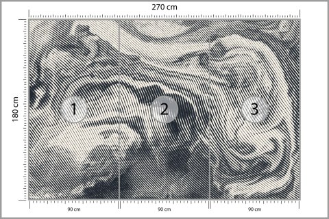 Fototapeta Abstract Halftone Background, Retro Engraving Style. Flizelina 270x180 FT-448546-VE270-180