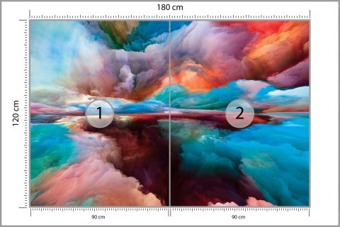 Fototapeta Acceleration Of Inner Spectrum Tapeta Samoprzylepna 180x120 FT-448544-SK180-120