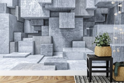 Fototapeta Geometric 3D Background Tapeta Samoprzylepna 180x120 FT-4928-SK180-120