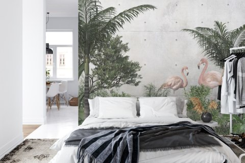 Fototapeta Tropical Trees And Leaves For Digital Printing Wallpaper, Custom Design Wallpaper - 3D Flizelina 208x146 FT-448524-VE