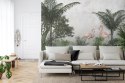 Fototapeta Tropical Trees And Leaves For Digital Printing Wallpaper, Custom Design Wallpaper - 3D Vinyl Gładki 152.5x104 FT-4485