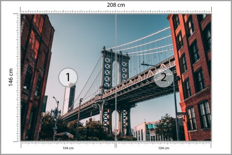 Fototapeta Bridge Flizelina 208x146 FT-448553-VEXL