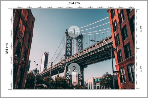 Fototapeta Bridge Flizelina 254x184 FT-448553-V4