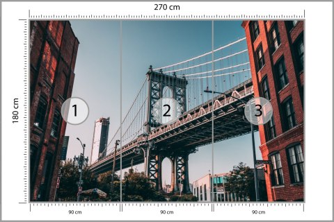 Fototapeta Bridge Flizelina 270x180 FT-448553-VE270-180