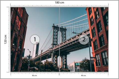 Fototapeta Bridge Vinyl Strukturalny 180x120 FT-448553-VS180-120