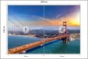 Fototapeta Golden Gate Bridge In San Francisco Flizelina 208x146 FT-448558-VEXL