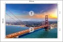 Fototapeta Golden Gate Bridge In San Francisco Flizelina 254x184 FT-448558-V4
