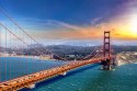 Fototapeta Golden Gate Bridge In San Francisco Flizelina Zmywalna 208x146 FT-448558-VEMLXL