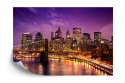 Fototapeta New York Manhattan Pont De Brooklyn Flizelina Zmywalna 208x146 FT-448557-VEMLXL