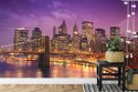 Fototapeta New York Manhattan Pont De Brooklyn Vinyl Strukturalny 208x146 FT-448557-VSXL