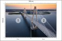 Fototapeta Charleston Bridge Flizelina Zmywalna 180x120 FT-448560-VEML180-120