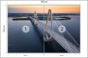 Fototapeta Charleston Bridge Vinyl Gładki 180x120 FT-448560-VG180-120