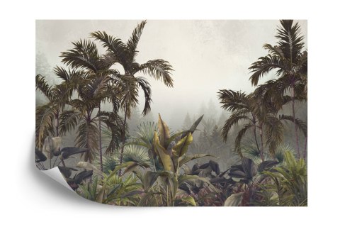 Fototapeta Tropical Trees And Leaves For Digital Printing Wallpaper, Custom Design Wallpaper - 3D Flizelina 208x146 FT-448568-VE