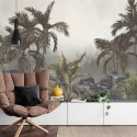 Fototapeta Tropical Trees And Leaves For Digital Printing Wallpaper, Custom Design Wallpaper - 3D Flizelina 254x184 FT-448568-V4
