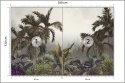 Fototapeta Tropical Trees And Leaves For Digital Printing Wallpaper, Custom Design Wallpaper - 3D Flizelina Zmywalna 180x120 FT-