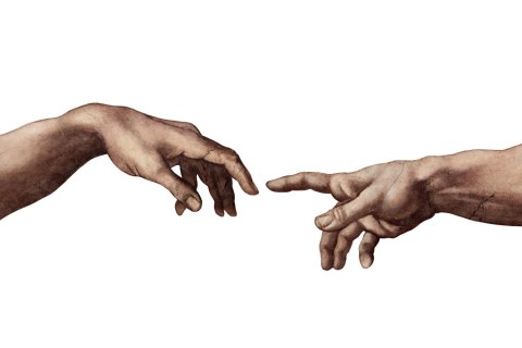 Obraz Na Płótnie Minimalistyczna Kreacja Adama Canvas Naturalny 100x70 LB-2637-NC100-70