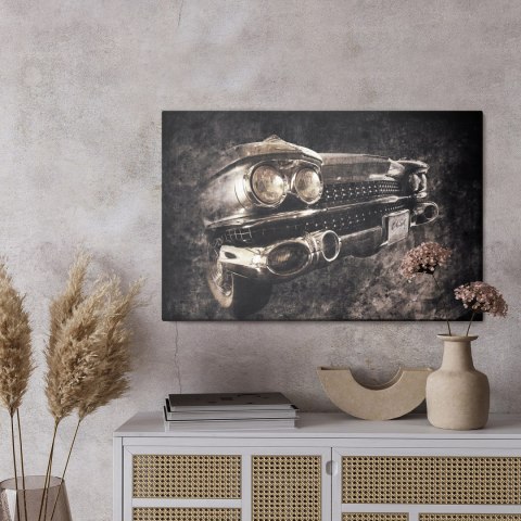 Obraz Na Płótnie Amerykański Samochód Zabytkowy Canvas Naturalny 100x70 LB-2771-NC100-70