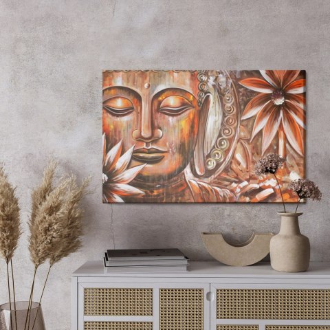 Obraz Na Płótnie Duchowy Budda Canvas Naturalny 100x70 LB-2617-NC100-70