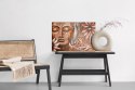 Obraz Na Płótnie Duchowy Budda Canvas Naturalny 100x70 LB-2617-NC100-70