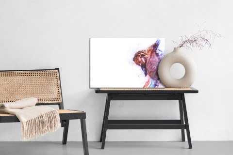 Obraz Na Płótnie Jezus Chrystus Na Krzyżu Canvas Naturalny 100x70 LB-2485-NC100-70