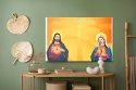 Obraz Na Płótnie Jezus I Maryja Panna Canvas Naturalny 100x70 LB-2477-NC100-70