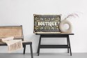 Obraz Na Płótnie Tablica Butikowa W Stylu Vintage Canvas Naturalny 100x70 LB-2906-NC100-70