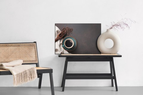 Obraz Na Płótnie Cudowna Filiżanka Kawy? Canvas Naturalny 100x70 LB-2659-NC100-70