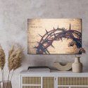 Obraz Na Płótnie Korona Cierniowa Canvas Naturalny 100x70 LB-2489-NC100-70