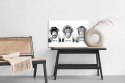 Obraz Na Płótnie Trzy Małpy W Stylu Vintage Canvas Naturalny 100x70 LB-2814-NC100-70