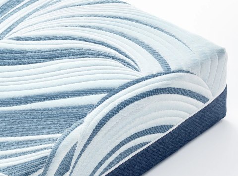 Materac piankowy DREAMER LUX SOLID GREEN, REVINE PURPLE, EUCAFEEL, HR - 120 x 200 - H4 twardy / H3 średnio twardy - 22 cm