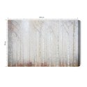 Obraz Na Płótnie Brzozowy Las We Mgle Canvas Naturalny 100x70 LB-240-NC100-70