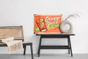 Obraz Na Płótnie Sok Pomarańczowy I Napis Retro Canvas Naturalny 100x70 LB-2918-NC100-70