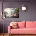 Obraz Na Płótnie Chrzest Pański Canvas Naturalny 100x70 LB-2539-NC100-70