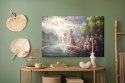 Obraz Na Płótnie Chrzest Pański Canvas Naturalny 100x70 LB-2539-NC100-70